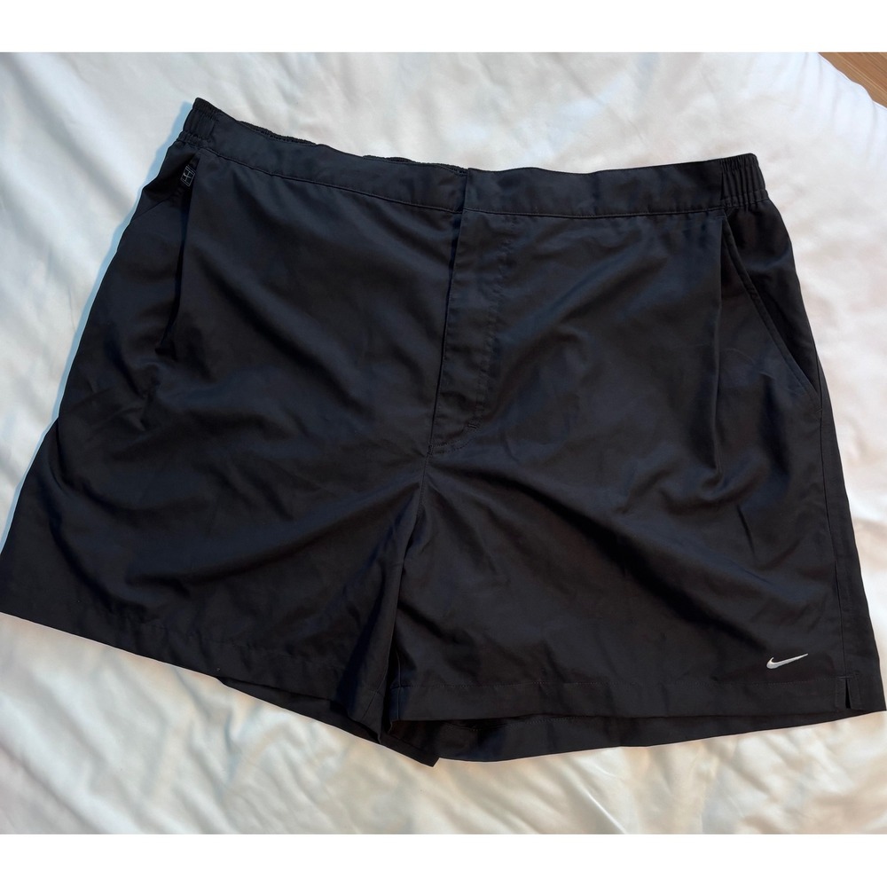 Nike Court Dri-FIT Tennis Shorts Mens XXL Black 142462-010 NWT